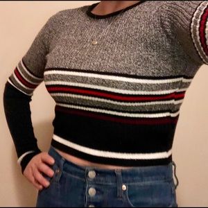 Primark Cropped Striped Sweater